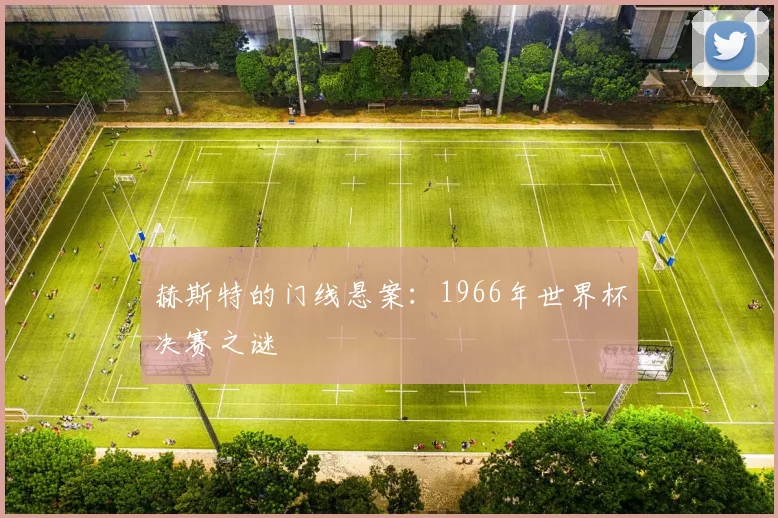 赫斯特的门线悬案：1966年世界杯决赛之谜